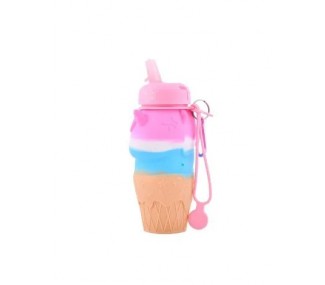 BOTELLA FOOTY BOT18 UNICORNIO SILICONA PLEGABLE