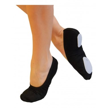 MEDIA PUNTA ELASTIZADA DE BALLET GO NEGRO