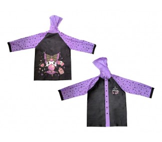 PILOTO WABRO INFANTIL KUROMI NEGRO/VIOLETA