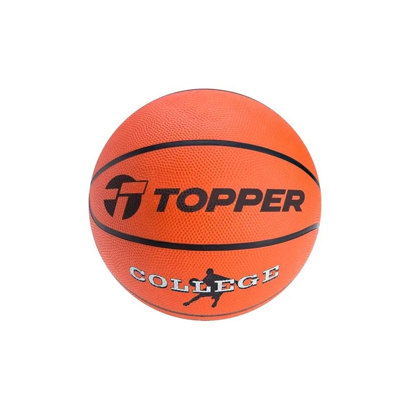 PELOTA TOPPER BASQUET 173127 COLLEGE N°7 NARANJA