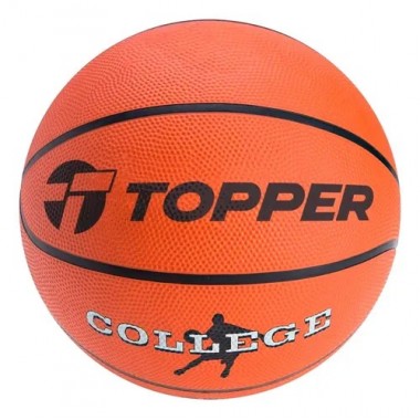 PELOTA TOPPER BASQUET 173127 COLLEGE N°7 NARANJA