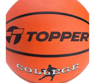 PELOTA TOPPER BASQUET 173127 COLLEGE N°7 NARANJA