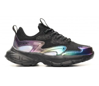 ZAPATILLAS ATOMIK PLATINIC GLITER METALIZADO