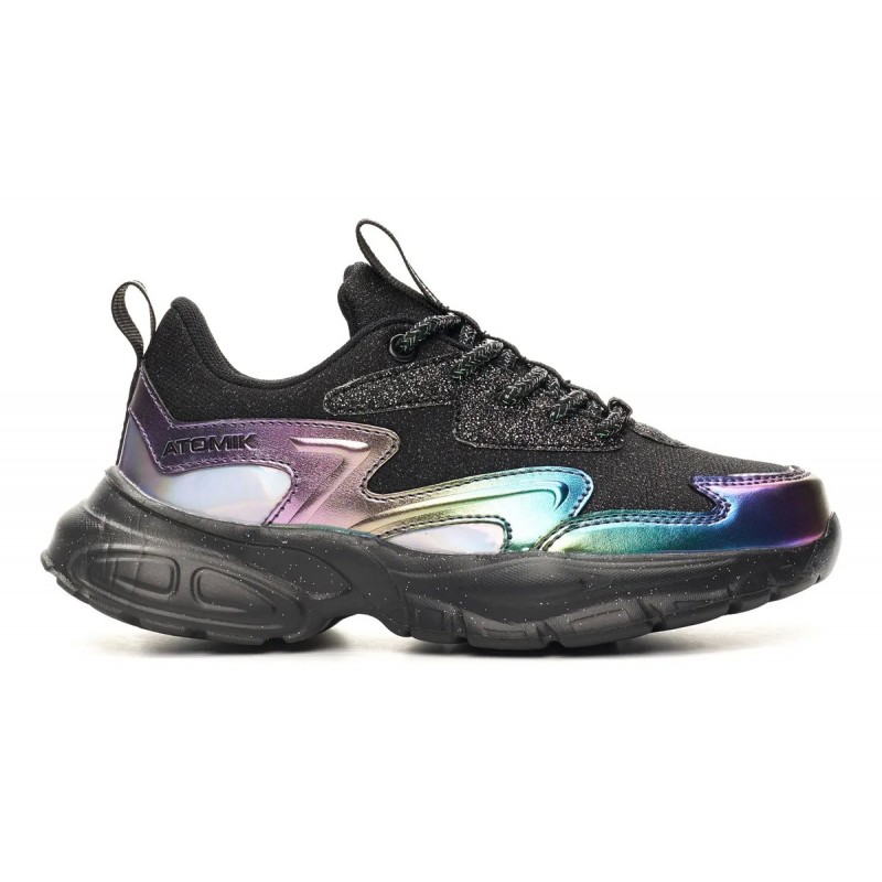 ZAPATILLAS ATOMIK PLATINIC GLITER METALIZADO