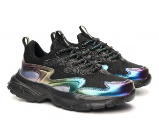 ZAPATILLAS ATOMIK PLATINIC GLITER METALIZADO