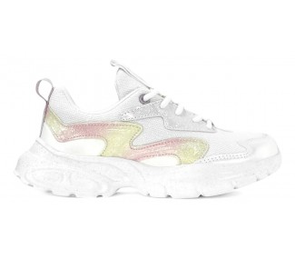 ZAPATILLAS ATOMIK PLATINIC BLANCO/METALIZADO C BRILLO