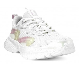 ZAPATILLAS ATOMIK PLATINIC BLANCO/METALIZADO C BRILLO