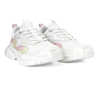 ZAPATILLAS ATOMIK PLATINIC BLANCO/METALIZADO C BRILLO