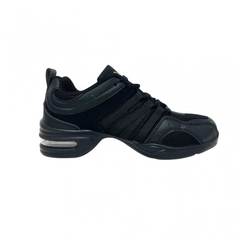 Zapatilla Técnica De Danza / Baile / Ensayo Negro C/Cámara De Aire