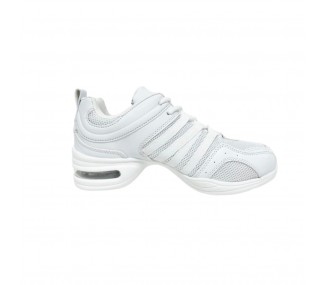 ZAPATILLA TECNICA DE DANZA / BAILE / ENSAYO BLANCO C/ CAMARA DE AIRE