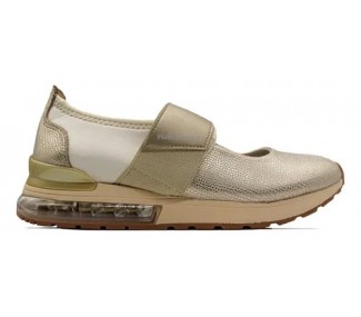 GUILLERMINA HUSH PUPPIES HGY 650320 DILLY BEIGE/ORO 2 ABROJOS