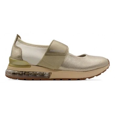 GUILLERMINA HUSH PUPPIES HGY 650320 DILLY BEIGE/ORO 2 ABROJOS