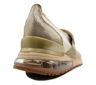 GUILLERMINA HUSH PUPPIES HGY 650320 DILLY BEIGE/ORO 2 ABROJOS