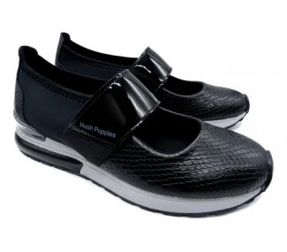 GUILLERMINA HUSH PUPPIES HGY 650320 DILLY NEGRO 2 ABROJOS