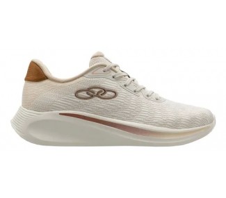 ZAPATILLAS OLYMPIKUS PLAZA BLANCO/BEIGE  DEPORTIVA