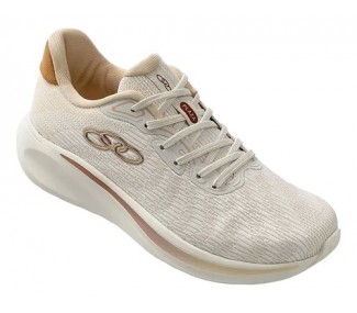 ZAPATILLAS OLYMPIKUS PLAZA BLANCO/BEIGE  DEPORTIVA