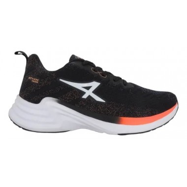 ZAPATILLAS ATHIX VULCAN NEGRO/NARANJA RUNNING