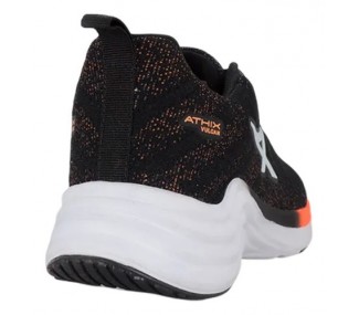ZAPATILLAS ATHIX VULCAN NEGRO/NARANJA RUNNING