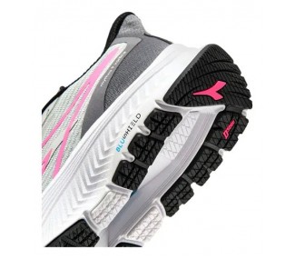 ZAPATILLAS DIADORA MYTHOS BLUSHIELD 9 VORTICE GRIS/ROSA