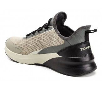 ZAPATILLAS TOPPER SQUAT II BEIGE/GRIS DEPORTIVA