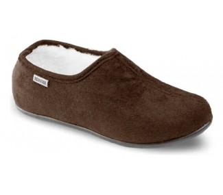 PANTUFLA HORNITO EL FARAON 0055 CORDERITO CHOCO