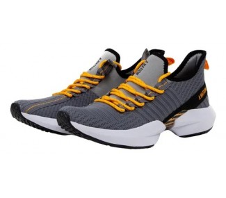 ZAPATILLAS A NATION THE BRAKER GRIS/NARANJA DEPORTIVA