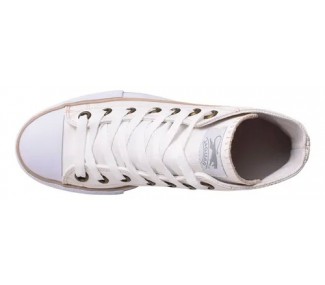 ZAPATILLAS JAGUAR  8579 BLANCO/ORO BOTA C/PUNTERA