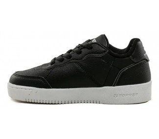 ZAPATILLAS TOPPER TERRE LOW KIDS NEGRO