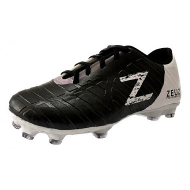 ZAPATILLAS ZEUS 1221CP NEGRO/BLANCO BOTIN CAMPO