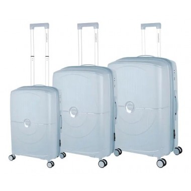 VALIJAS LA CHAPELLE 12UO7692 PLATA MED RIGIDA 20"