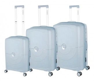 VALIJAS LA CHAPELLE 12UO7692 PLATA MED RIGIDA 24"