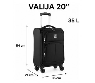 VALIJAS LA CHAPELLE 12UO7719 GRIS VALIJA MED 24" C/RUEDAS