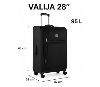 VALIJAS LA CHAPELLE 12UO7719 GRIS VALIJA MED 20" C/RUEDAS