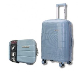 VALIJAS OWEN ACVA03AZ RIGIDA 24" AGARRATE CATALINA