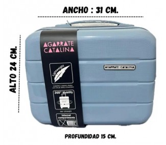 VALIJAS OWEN ACVA03AZ RIGIDA 24" AGARRATE CATALINA