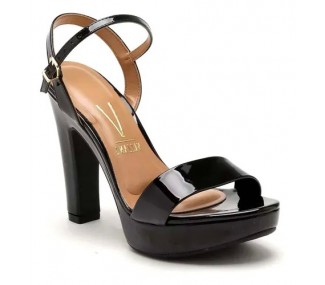 SANDALIAS VIZZANO 6292.200.13488 NEGRO/CH FAJA T/SEP PLAT BAJA