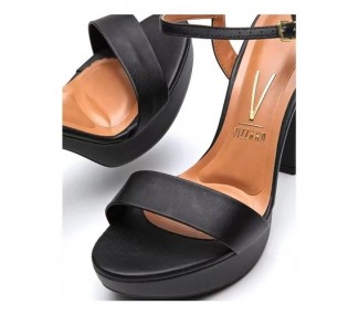 SANDALIAS VIZZANO 6292.200.13488 NEGRO FAJA T/SEP PLAT BAJA