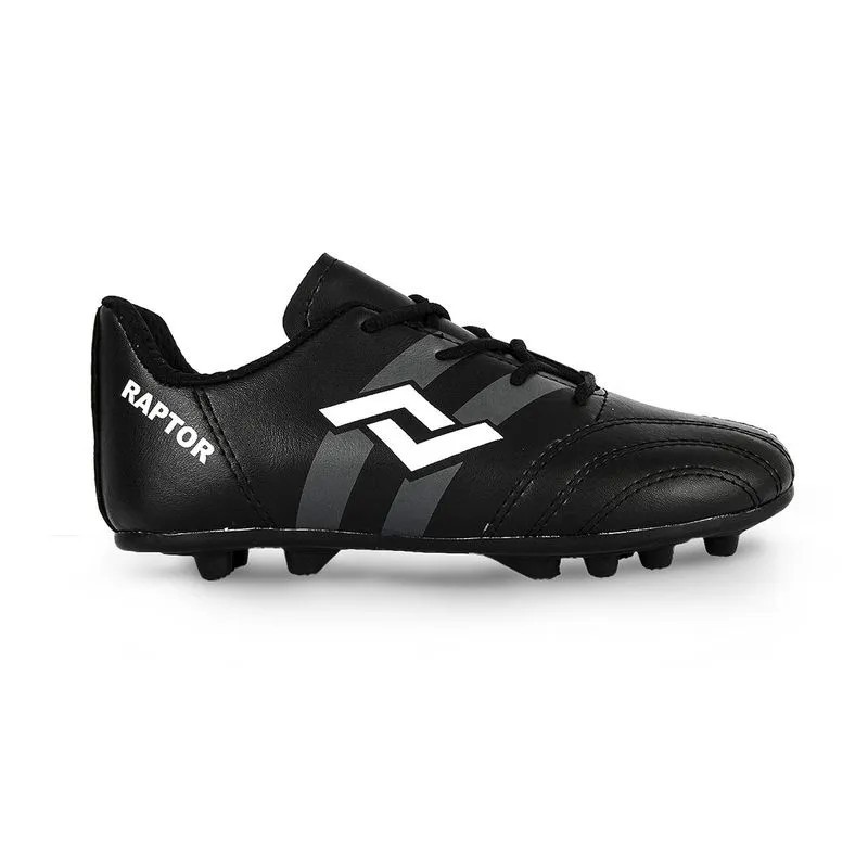 BOTINES FÚTBOL RAPTOR 813 FG NEGRO