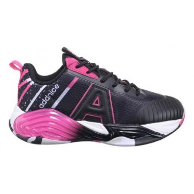 ZAPATILLAS ADDNICE SIDNEY NEGRO/FUCSIA DEPORTIVAS