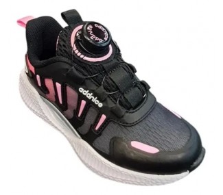 ZAPATILLAS LONDON NEGRO/ROSA/GRIS ZAPA DEPORTIVA