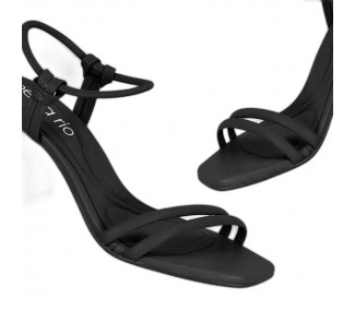 SANDALIA BEIRA RIO 8436 NEGRO T/SEPDET TIRA FINA