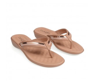 SANDALIA BEIRA RIO 8224.863.22926 NUDE/ORO ROSE T/GOND