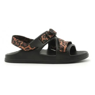 SANDALIAS URBAN COW TANGER LEOPARD