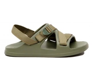 ZUECO URBAN COW AMEX VERDE/MILITAR EVA DET TIRAS TELA