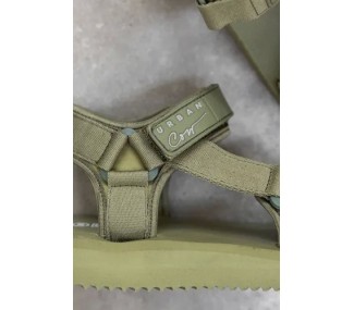 SANDALIAS URBAN COW TANGER VERDE 2 ABROJOS DET TIRAS