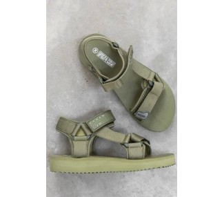 SANDALIAS URBAN COW TANGER VERDE 2 ABROJOS DET TIRAS