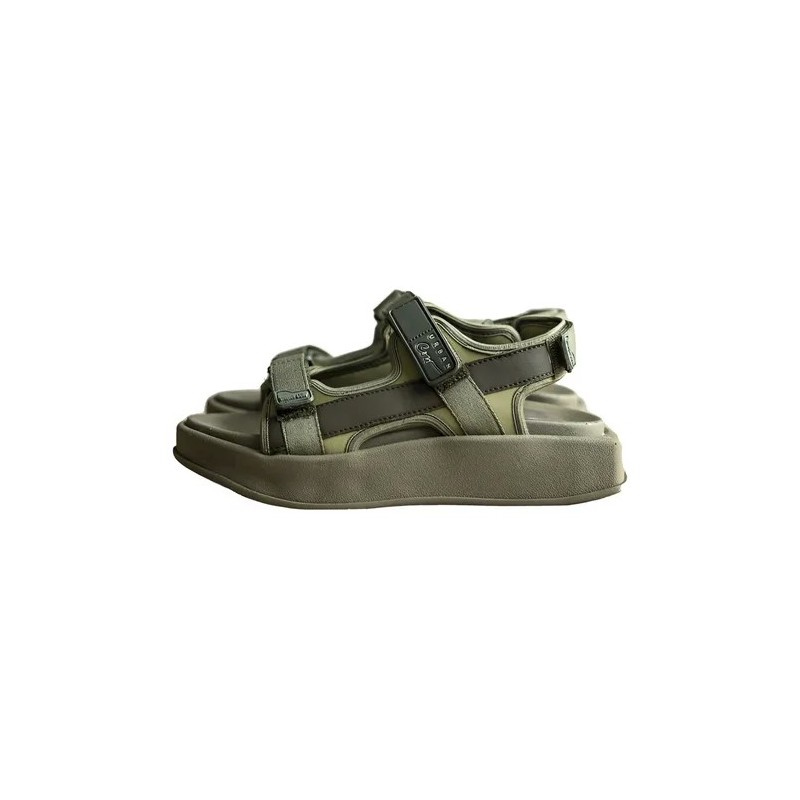 SANDALIAS URBAN COW FENDER VERDE/MILITAR 3 ABROJOS COMB COST