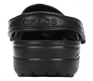 CROCS C10001 CLASSIC NEGRO ZUECO PERFORADO LISO