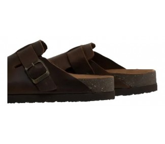 ZUECOS HEYAS LARY CHOCOLATE P/CERRADA DET HEBILLA