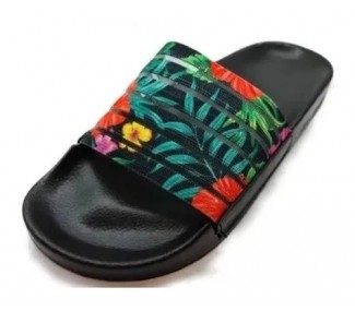 CHINELA EL FARAON 2090 FLOREADO FAJA ELASTICA GLITTER